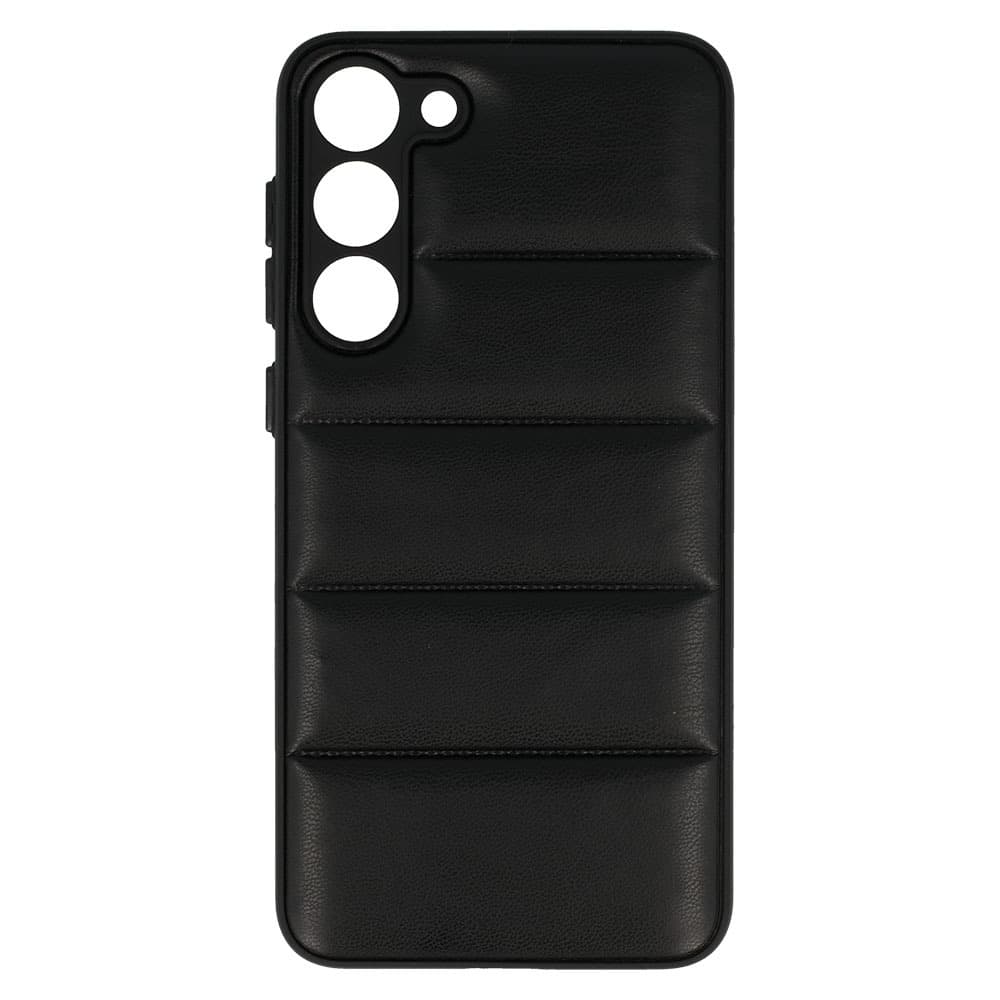 Kožené 3D pouzdro pro Samsung Galaxy S23 Plus design 2 černé - náhled 4