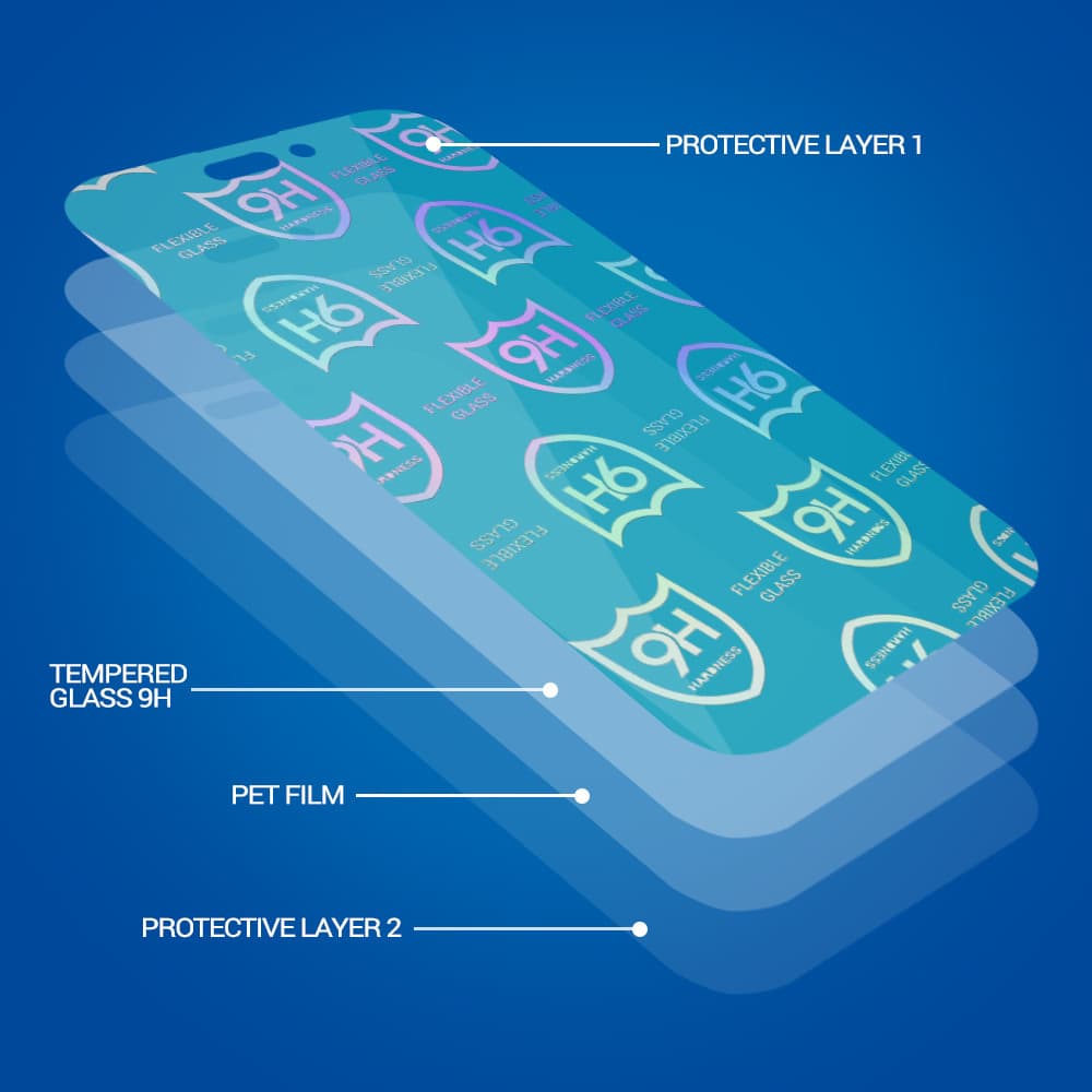 Tel Protect Best Flexible Hybrid Glass pro SAMSUNG GALAXY A24 4G-A25 5G - náhled 4