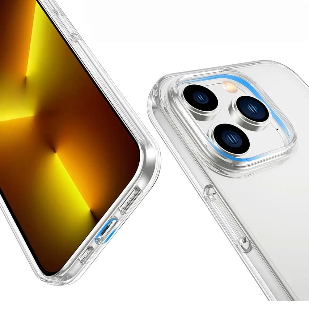 Ultra čiré 1mm pouzdro pro Iphone 14 Transparentní - náhled 4