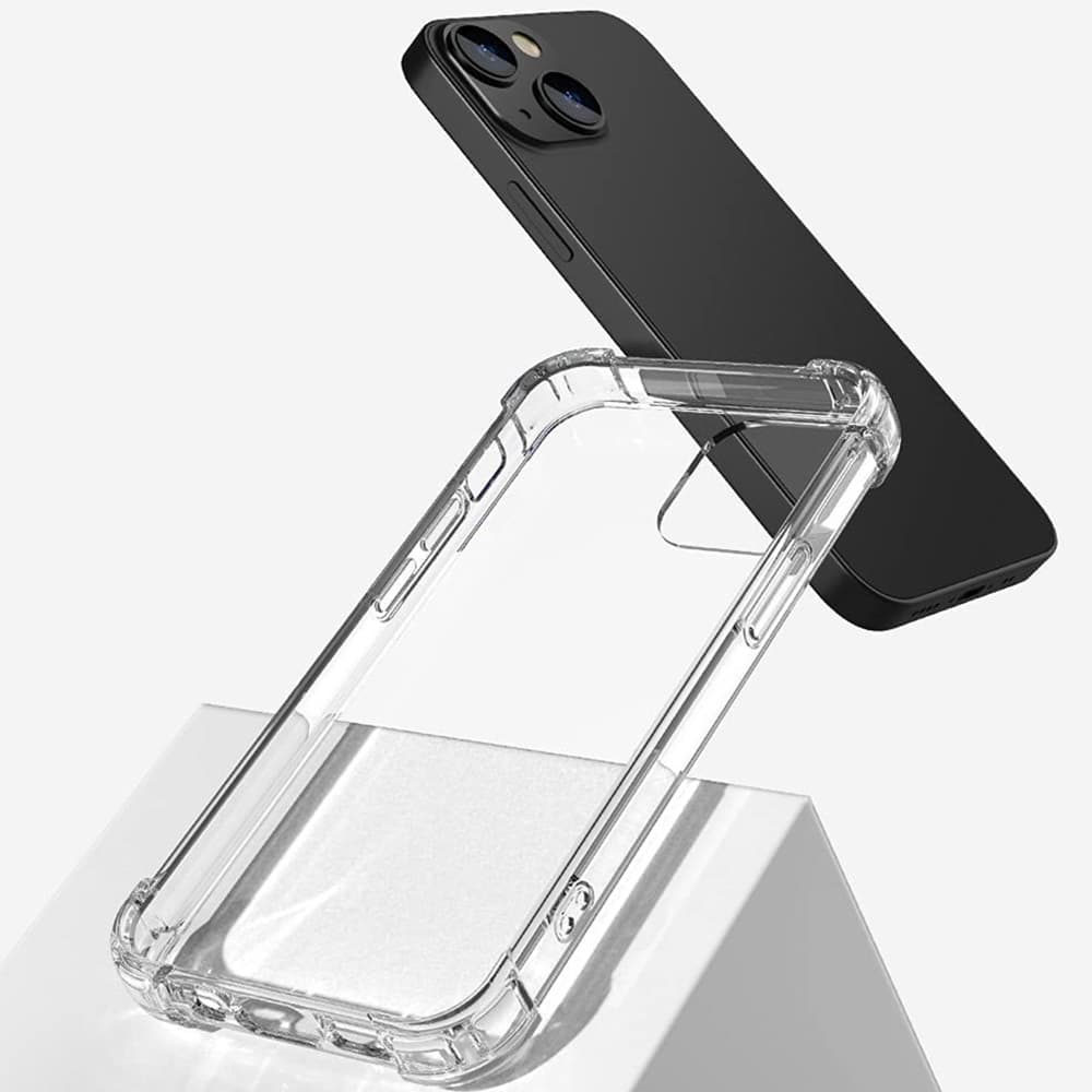 Zadní kryt ANTI SHOCK 0,5mm pro IPHONE 12 PRO MAX TRANSPARENT - náhled 4
