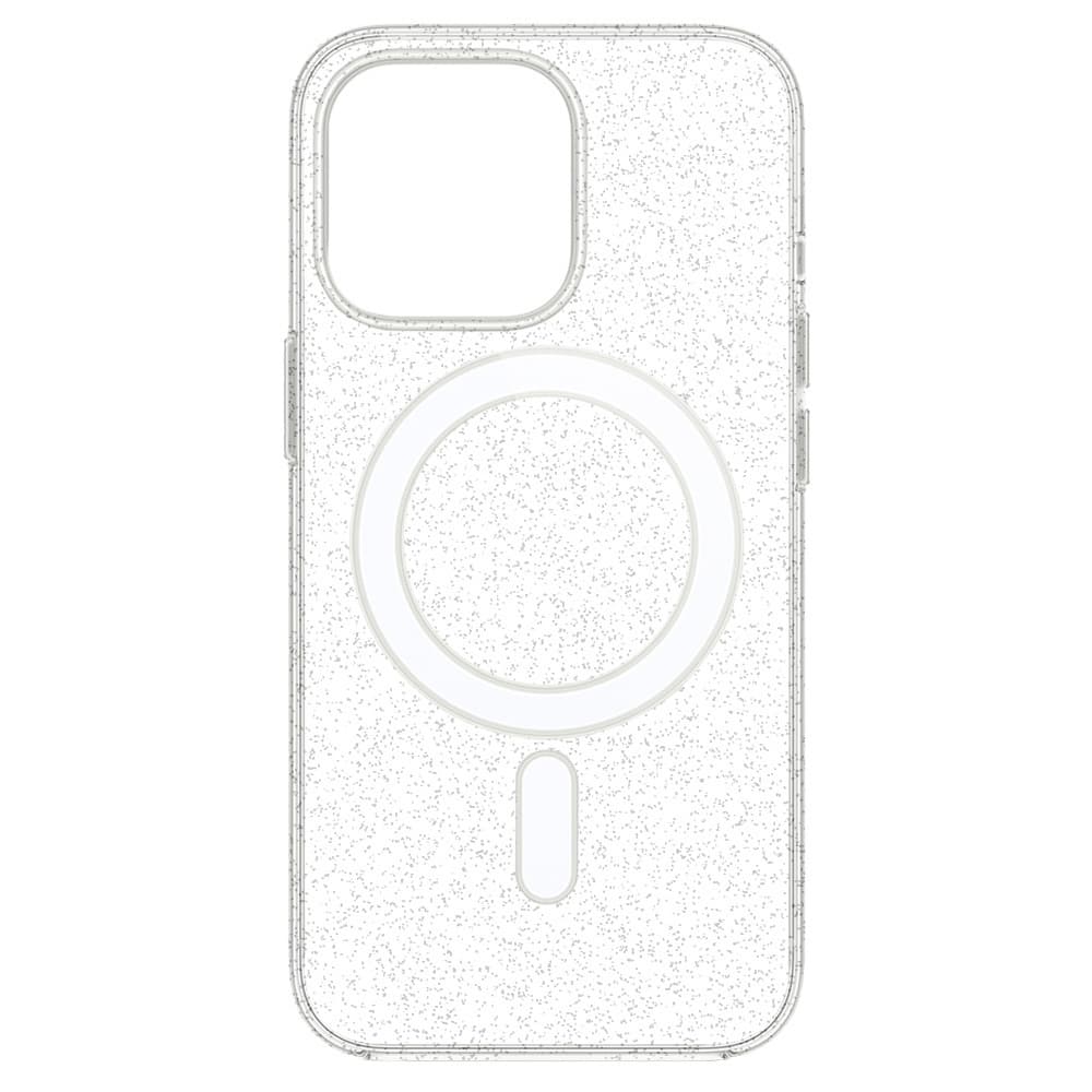 TEL PROTECT MagSilicone Clear Case pro Iphone 15 Pro Max Glitter - náhled 4