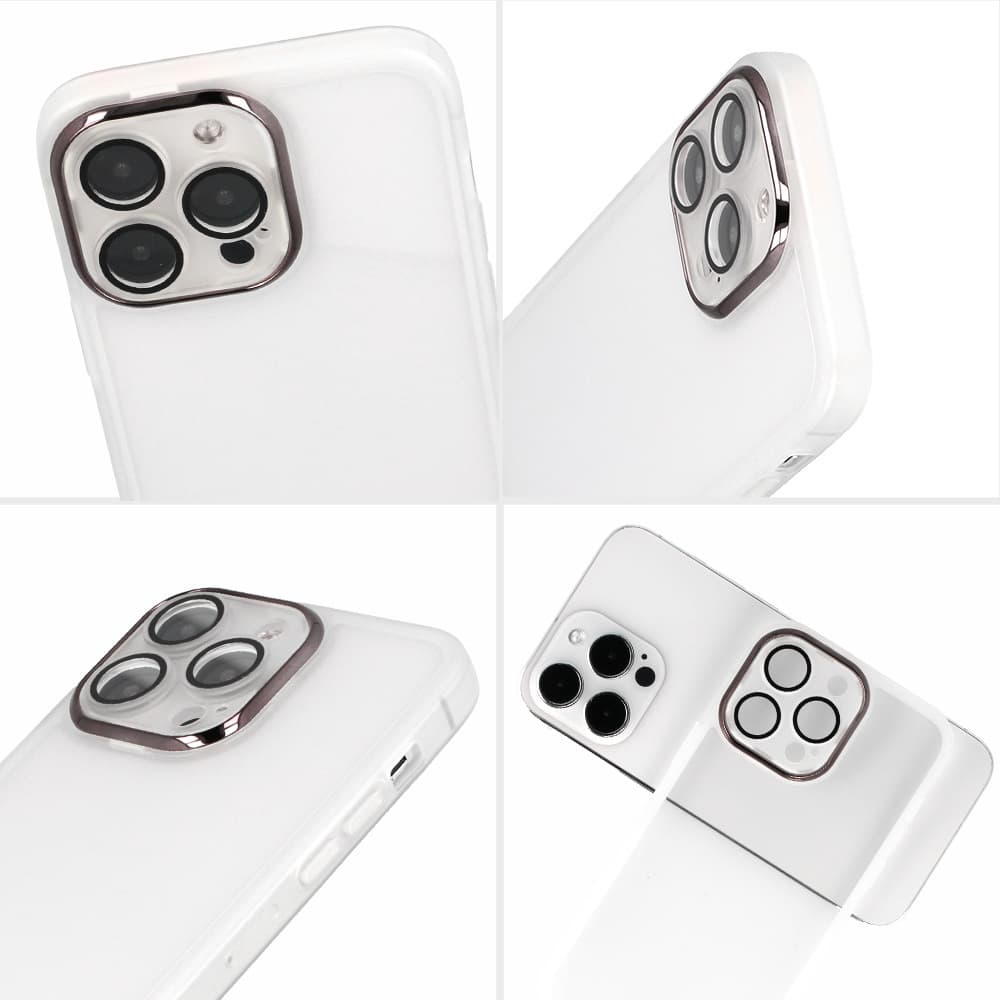 Ochranné pouzdro Lens Case pro Samsung Galaxy A13 4G white clear - náhled 4