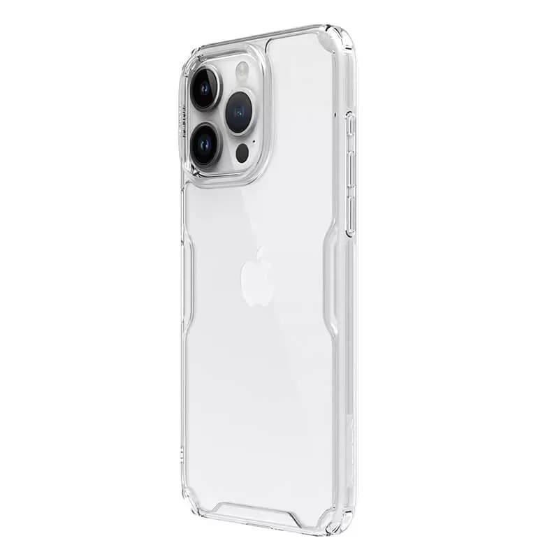Nillkin Nature Pro TPU pouzdro pro Iphone 15 Pro transparentní - náhled 4