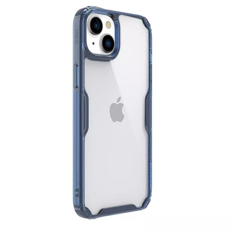 Nillkin Nature Pro TPU pouzdro pro Iphone 15 Plus transparentní-modré - náhled 4