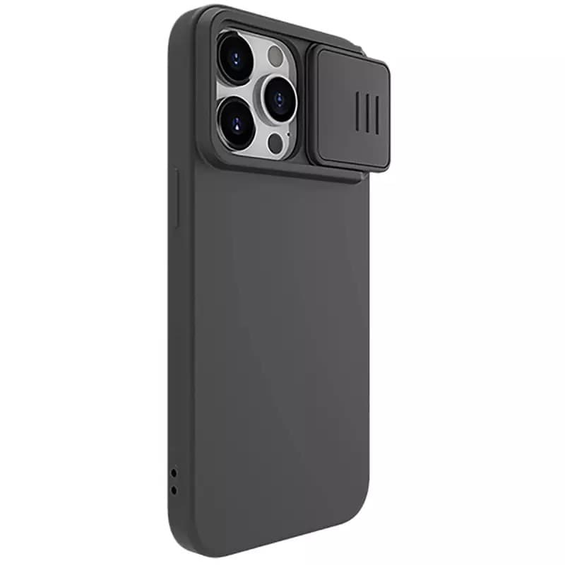 Nillkin CamShield Silky Silicone Case pro Iphone 15 Plus černý - náhled 4