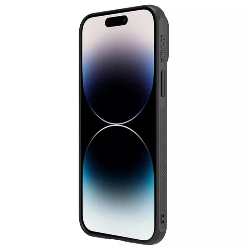 Nillkin CamShield S Kožené pouzdro pro Iphone 14 Pro černé - náhled 4