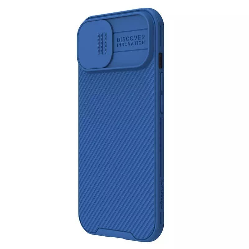 Nillkin CamShield Pro Magnetické pouzdro pro Iphone 15 Plus modré - náhled 4