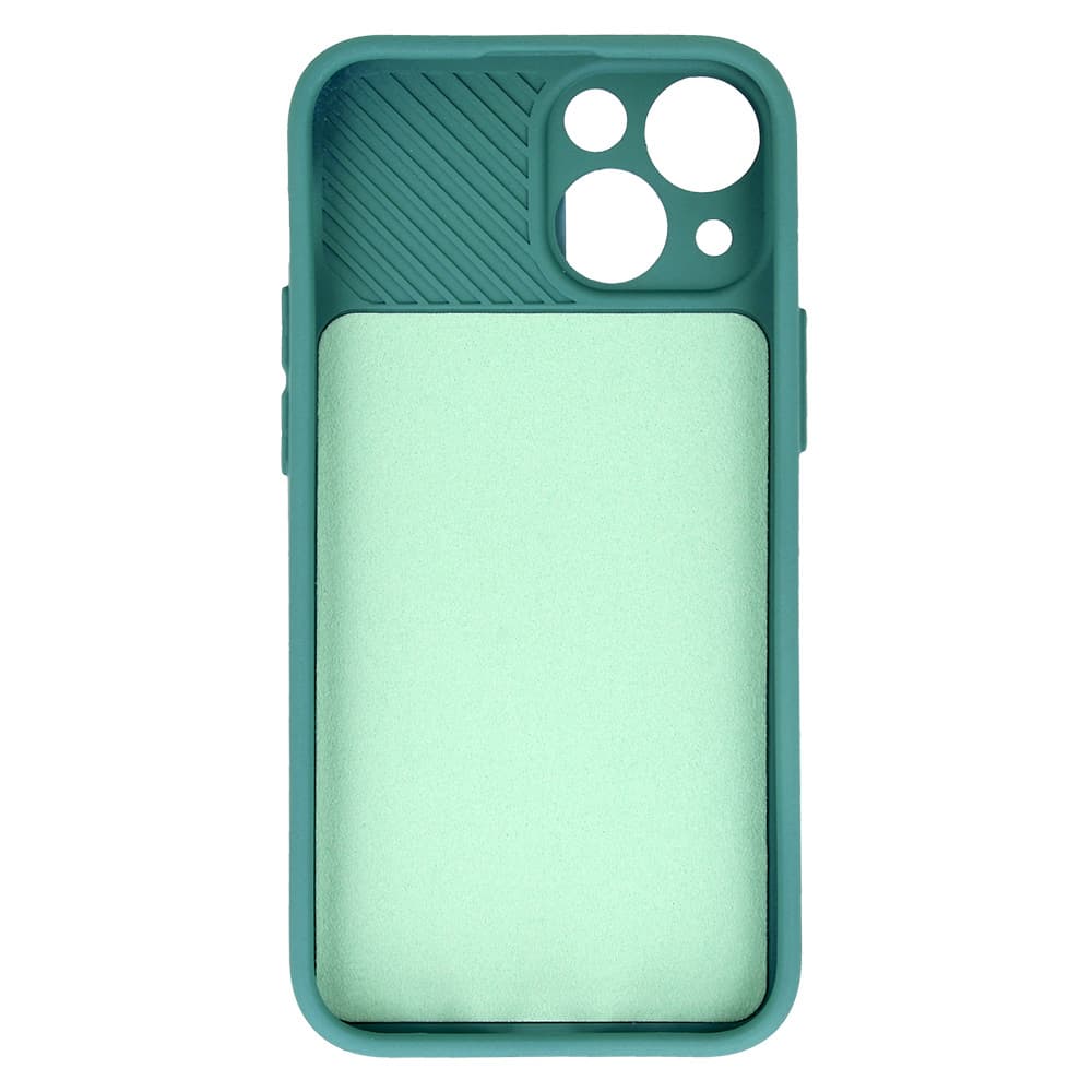 Zadní kryt Camshield Soft pro Iphone 15 Tmavě zelený - náhled 4