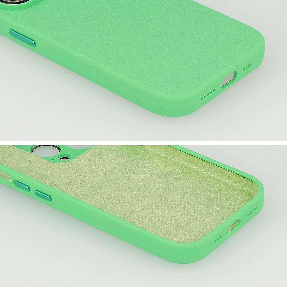 Pouzdro Tel Protect Lichi Soft pro Iphone 12 mint - náhled 4