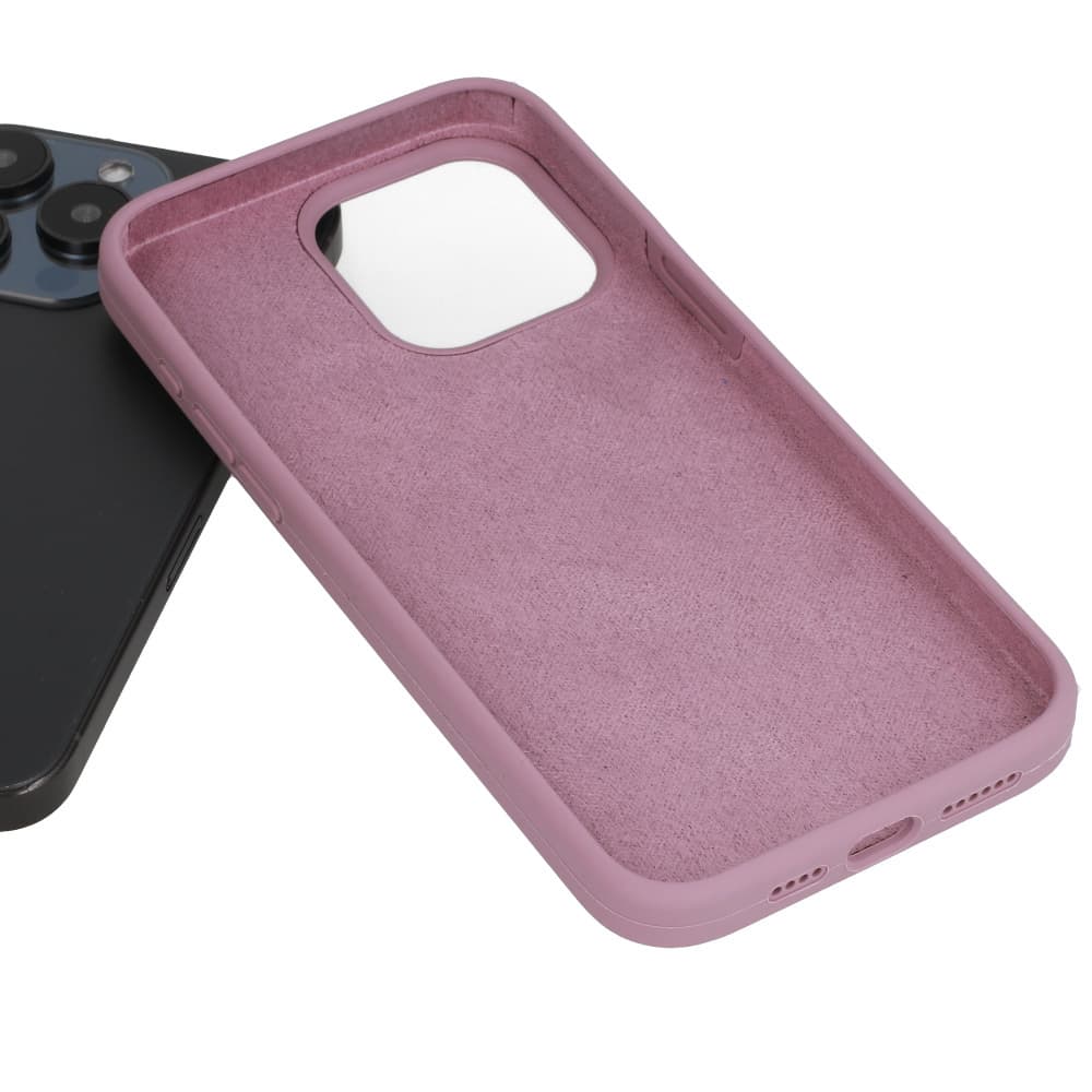 Silicone Lite Case pro Iphone 14 Pro heather - náhled 4