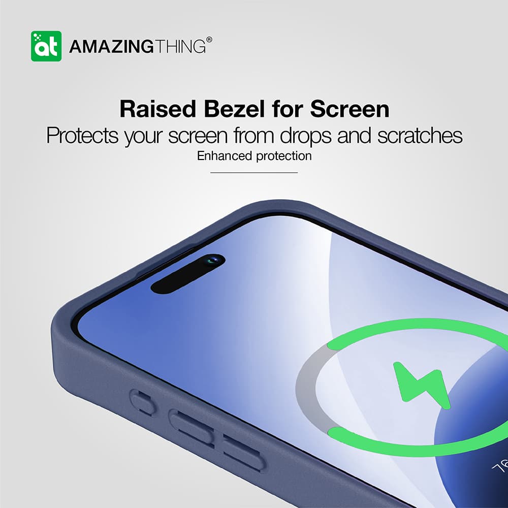 Zadní kryt Amazing Thing Matte Pro Mag Case 12FT IP156.1PMPBU pro iPhone 15 Pro navy - náhled 4