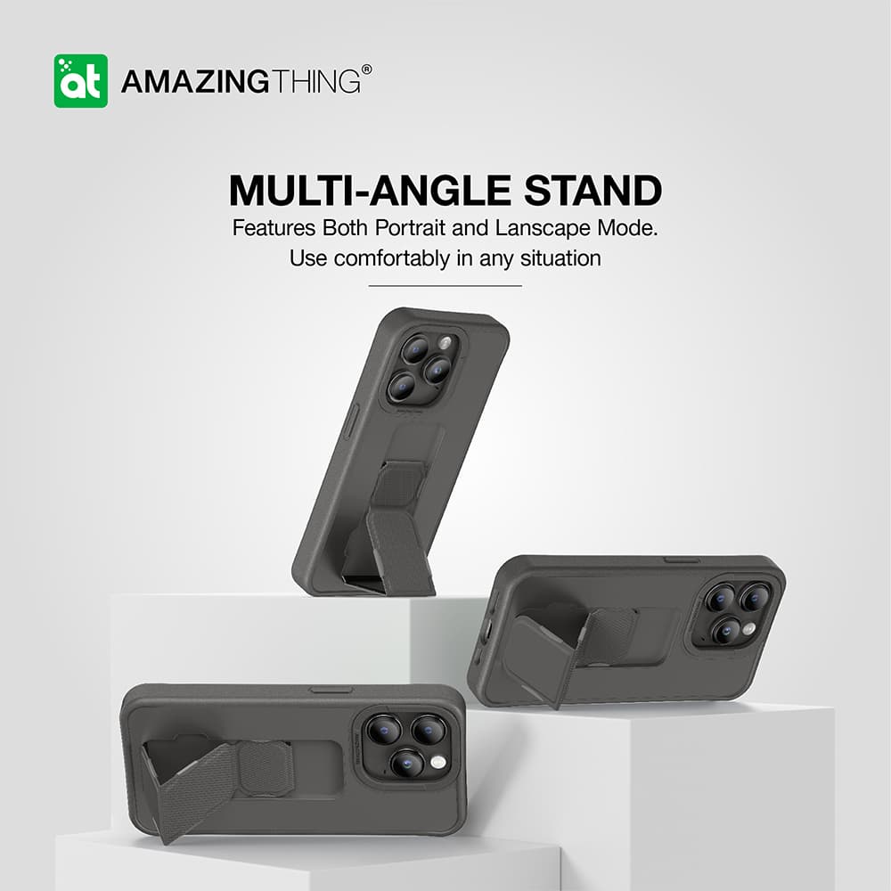Zadní kryt Amazing Thing Matte Pro Mag Case 12FT IP156.7PMPBK pro iPhone 15 Pro Max black - náhled 4