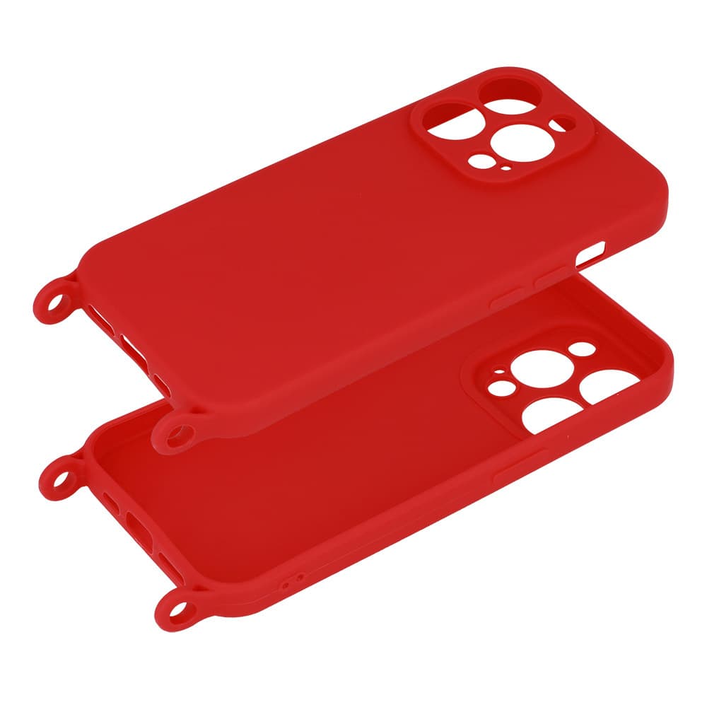 Pouzdro Strap D2 pro Iphone 13 Pro Max červené - náhled 4