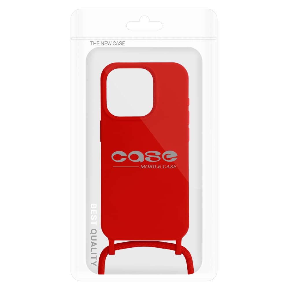 Pouzdro Strap D1 pro Iphone 13 Pro červené - náhled 4