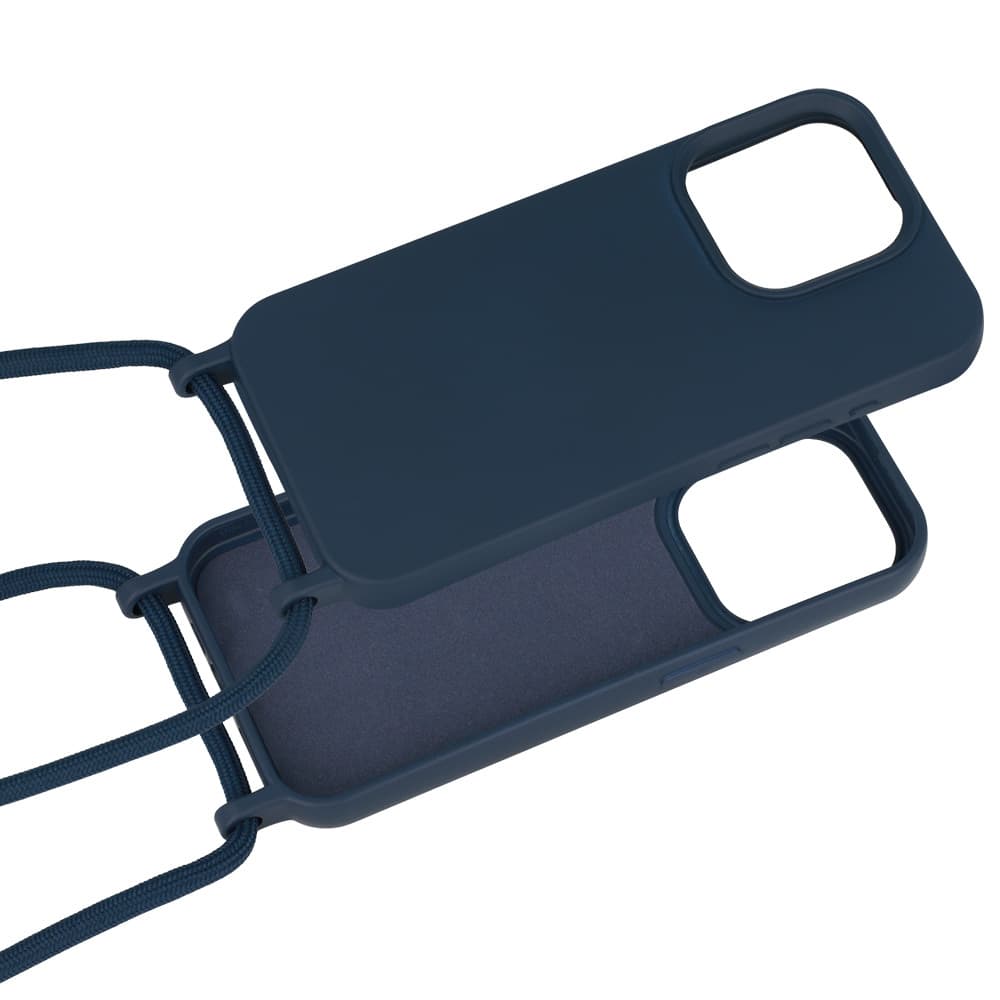 Pouzdro Strap D1 pro Iphone 15 Plus navy - náhled 4