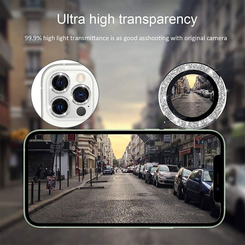 Tvrzené sklo HARD DIAMOND pro fotoaparát pro Samsung S24 černé - náhled 4