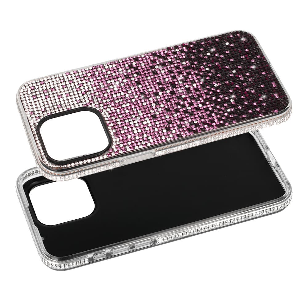 Pouzdro Tel Protect Diamond pro iPhone 14 Pro Max, vínové - náhled 4