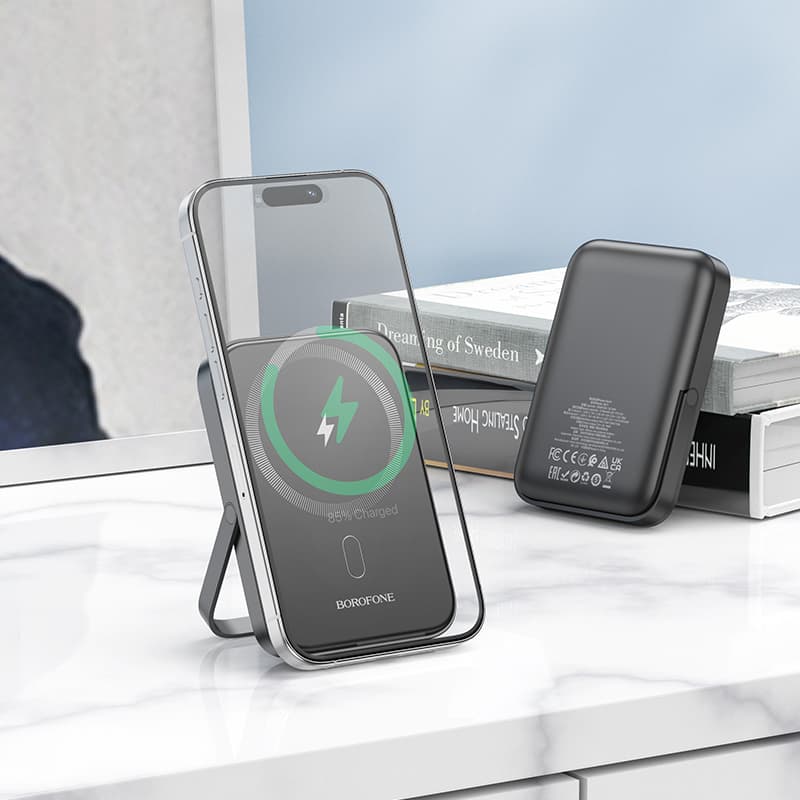 Powerbank Borofone BJ51 Kody s funkcí rychlonabíjení 5000mAh 20W černá - náhled 4