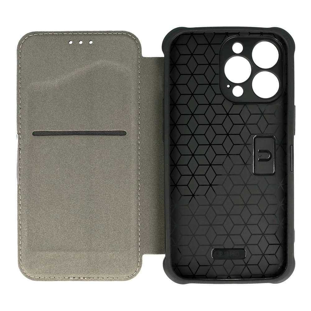 Knížkové pouzdro Razor Carbon pro Xiaomi Redmi Note 13 5G černé - náhled 4