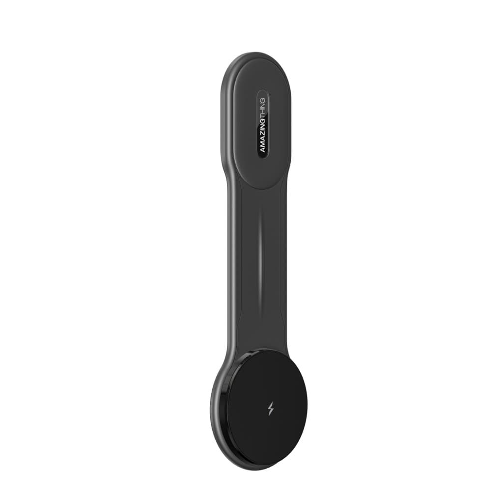 Držák do auta Amazing Thing Explorer Pro Magnetic MCARPC s bezdrátovým nabíjením na palubní desku černý - náhled 4