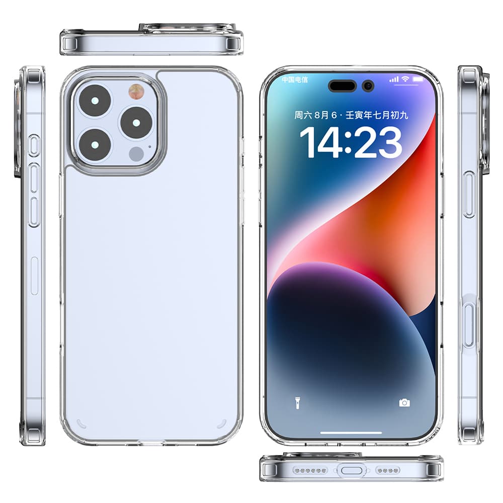 Zadní kryt Clear na iPhone 16 Pro Max průhledný - náhled 4