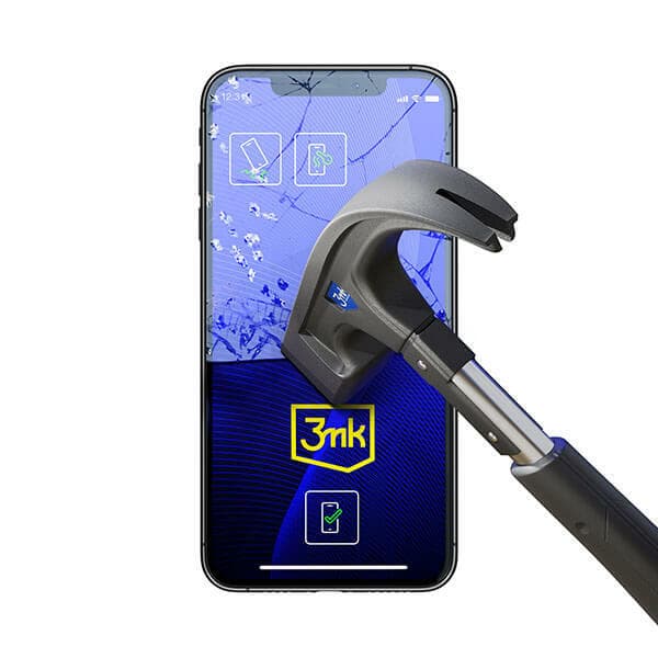 Hybridní tvrzené sklo 3MK FlexibleGlass pro iPhone 16 Pro Max - náhled 4