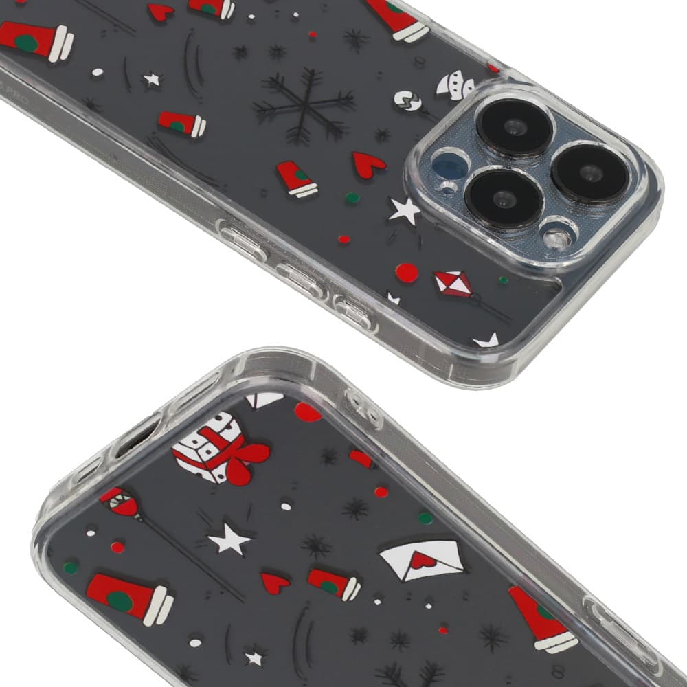 Zadní kryt TEL PROTECT Christmas Clear pro iPhone 16 Plus Design 3 - náhled 2