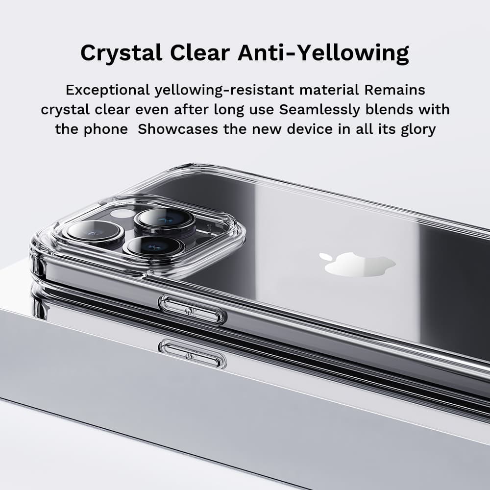 Zadní kryt Rock Pure Series pro iPhone 16 Pro Max transparentní - náhled 4