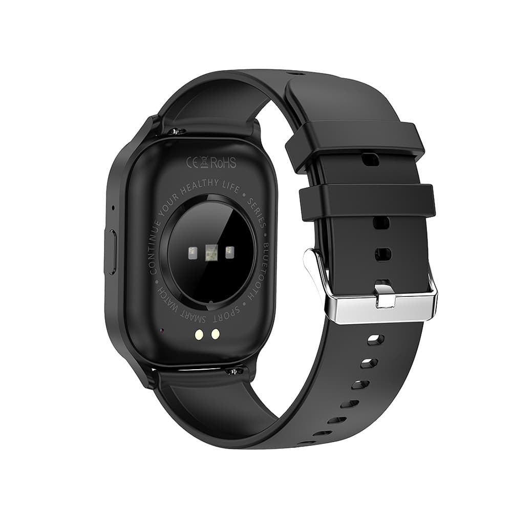 Chytré hodinky Blavec W18 Hellia AMOLED (SWW18-B) černé - náhled 4