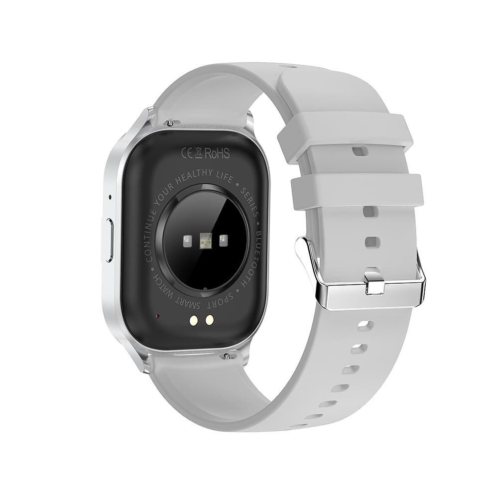 Chytré hodinky Blavec W18 Hellia AMOLED (SWW18-G) šedé - náhled 4