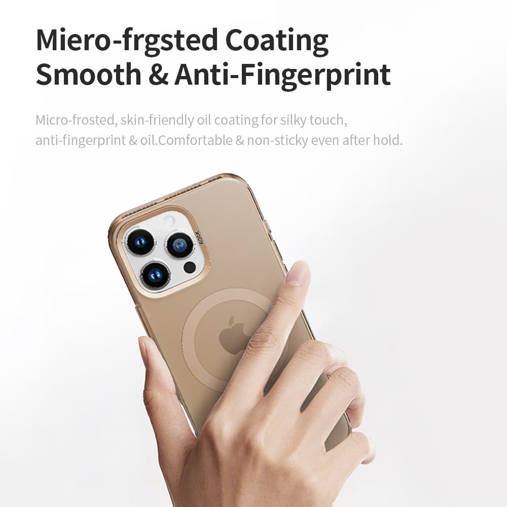 Zadní kryt Rock Matte Series Magnetic pro iPhone 16 Pro Max černý - náhled 4
