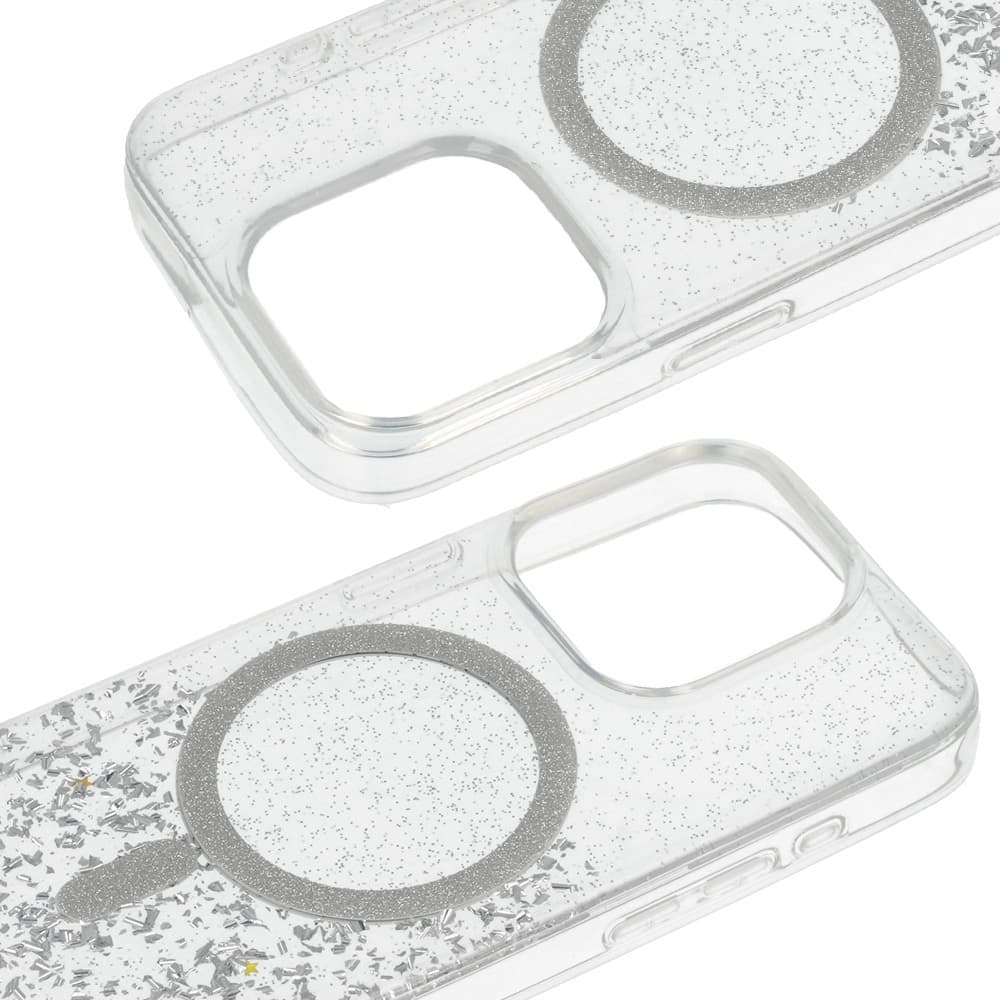 Zadní kryt Tel Protect Moonlite Magsafe pro iPhone 13 Pro stříbrný čirý - náhled 4