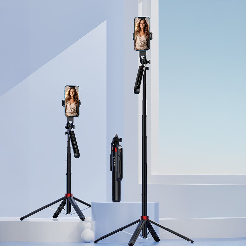 Selfie tripod tyč Blavec Aluminium Fusion P09 1,8 m (SSFP09-TRB18) černá - náhled 4