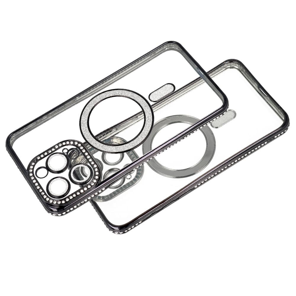 Zadní kryt Bling Magsafe pro iPhone 16 Pro Max fialový - náhled 3