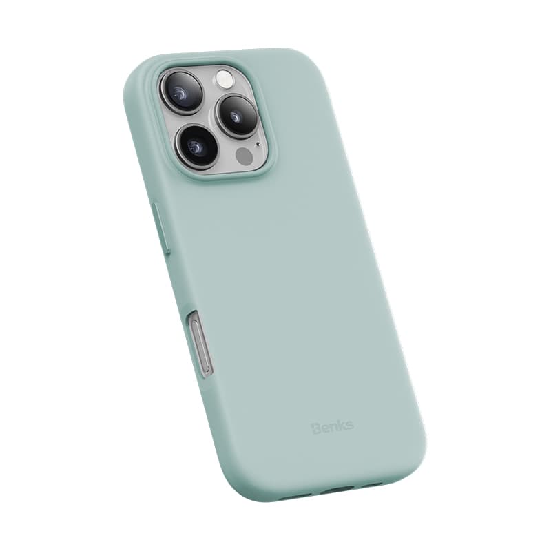 Zadní kryt Benks Magnetic Vita Pro Silicone pro iPhone 16 Pro Max green - náhled 4