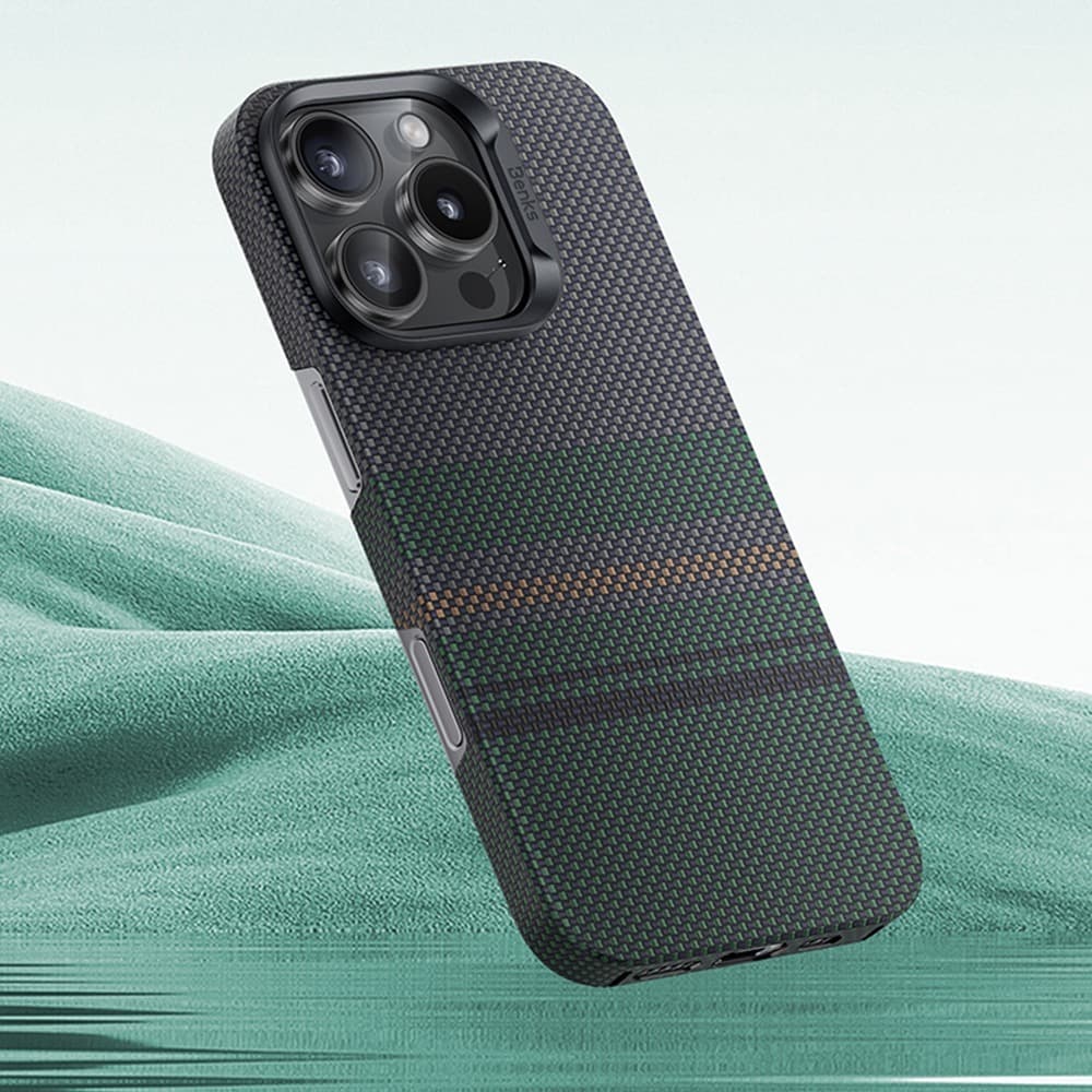 Zadní kryt Benks Magnetic Armor Air Aurora Kevlar 600D (SA65) pro iPhone 16 Pro - náhled 4