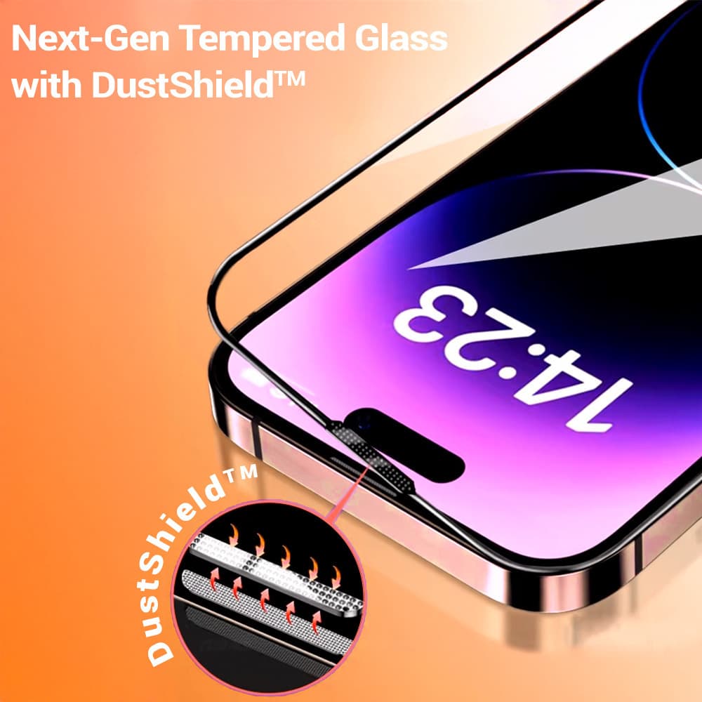 Tvrzené sklo Tel Protect 10X HD Titanium pro iPhone 15 - náhled 4