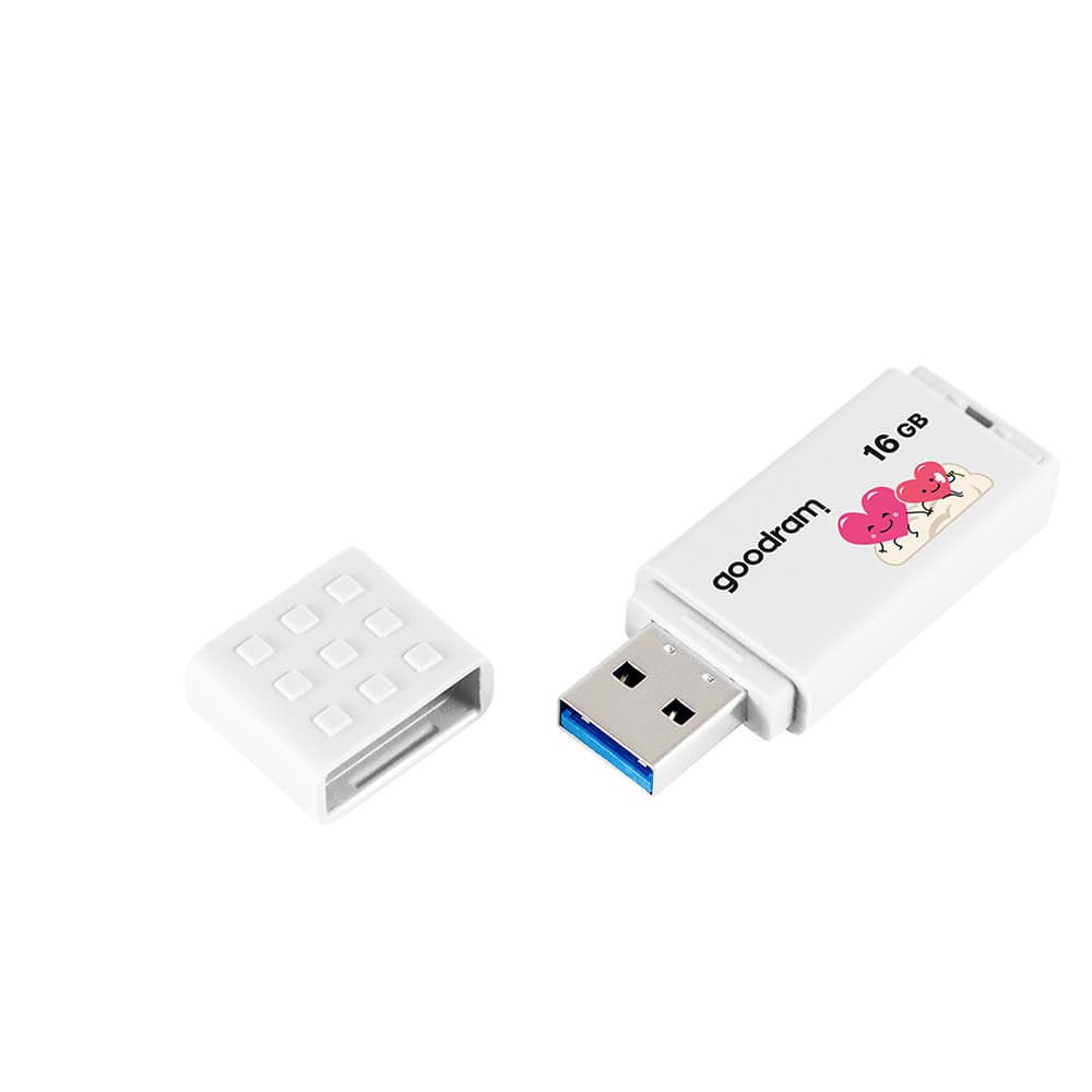 Flash disk GOODRAM UME3 16GB USB 3.2 Gen 1 White Valentine - náhled 4
