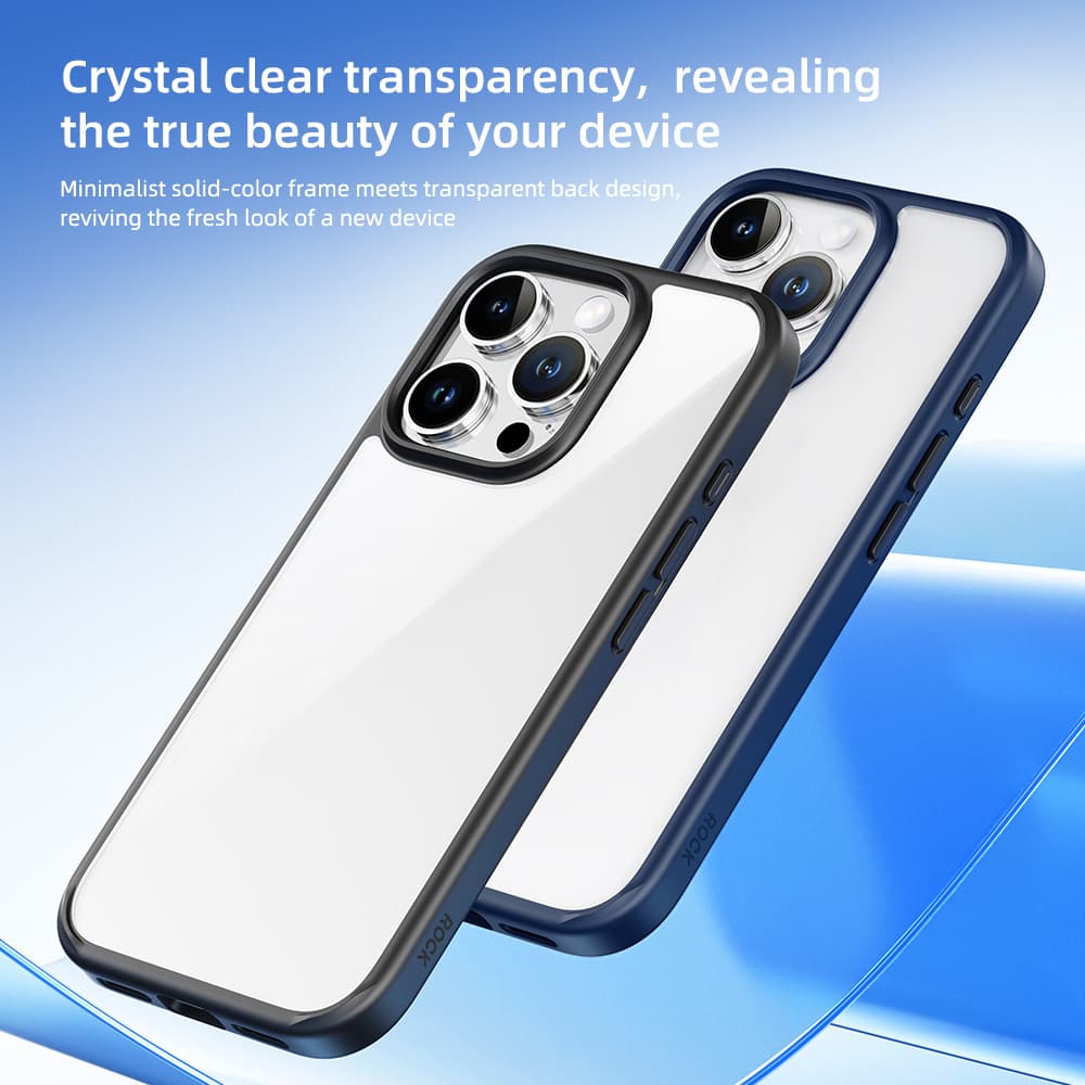 Zadní kryt Rock Guard Series pro iPhone 16 Pro Max clear-grey - náhled 4
