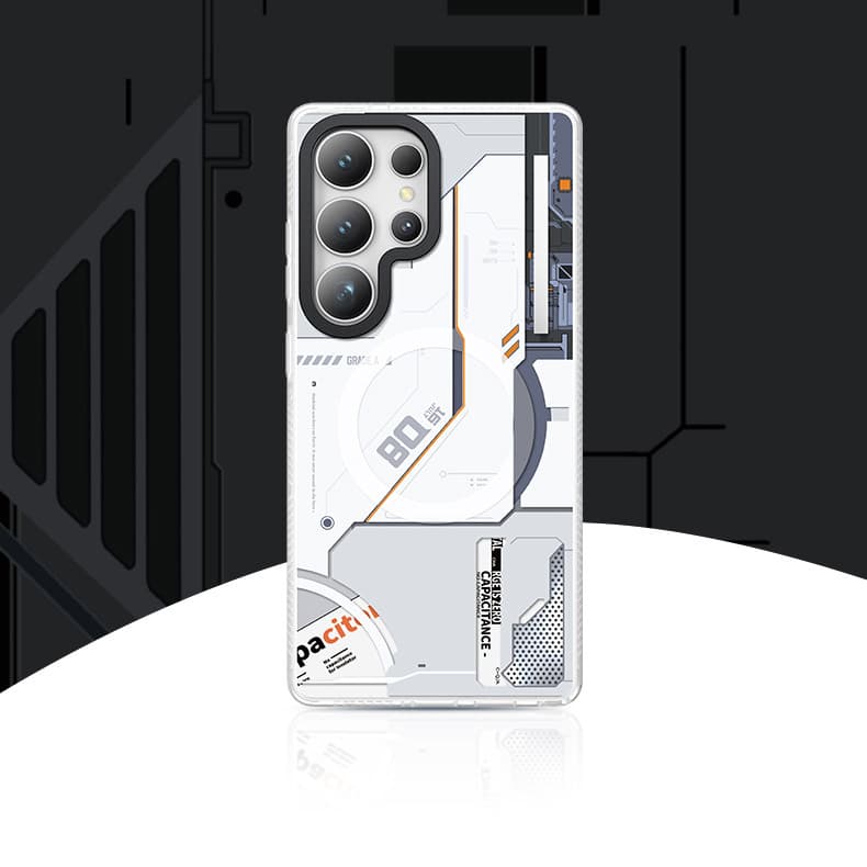 Zadní kryt Benks Dynamic Magnetic Mecha (D045) pro Samsung Galaxy S25 Ultra white - náhled 4