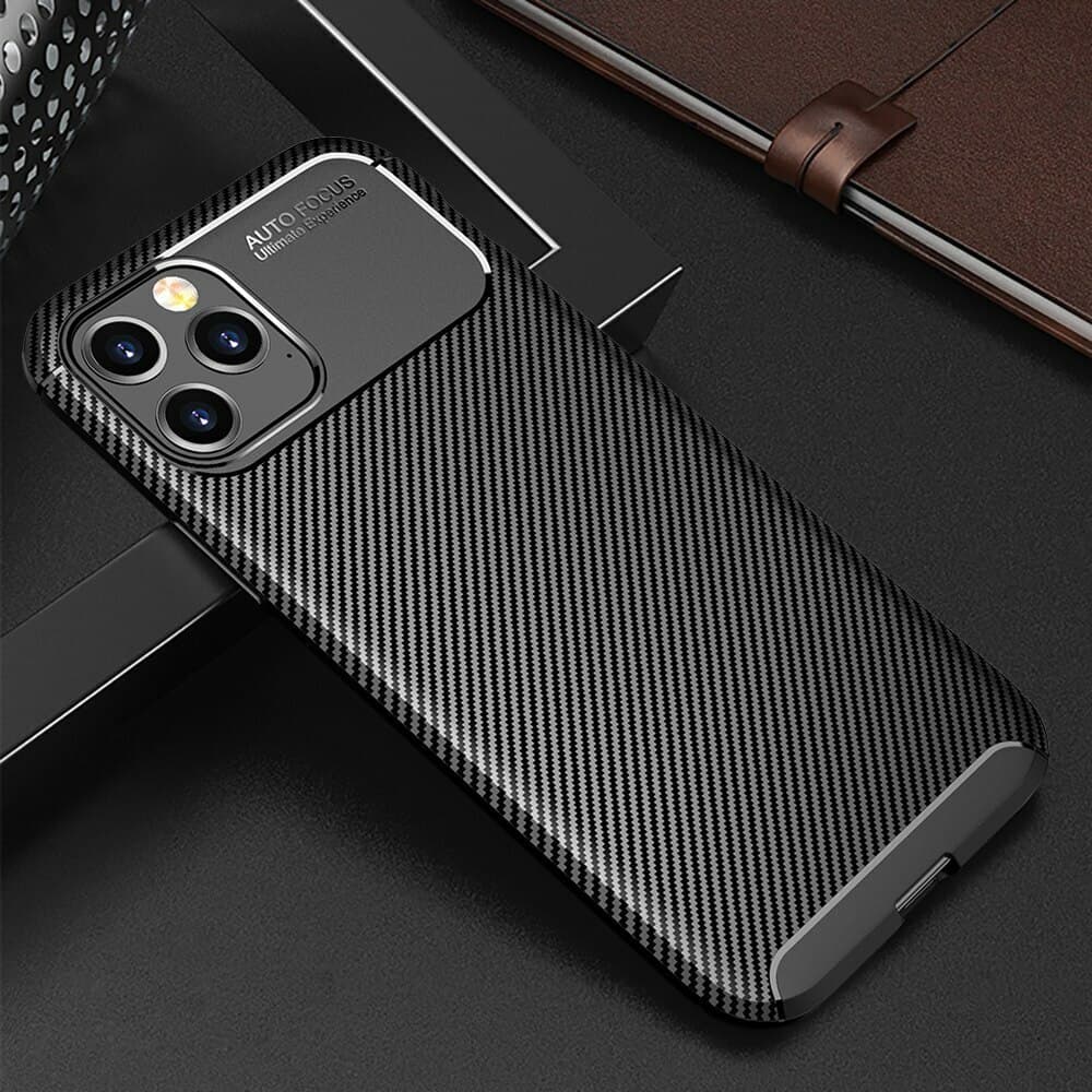 Zadní kryt Tel Protect Carbon Elite pro Xiaomi Redmi Note 14 5G černý - náhled 4
