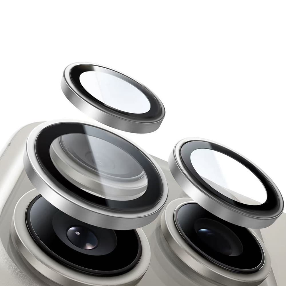 Tvrzené sklo Tel Protect Titanium Lens 99% AR na fotoaparát pro iPhone 13-13 Mini transparent (2 pcs) - náhled 4