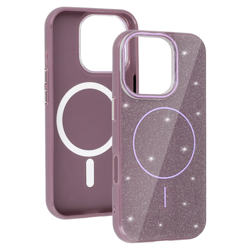 Zadní kryt Magsafe Slim Shiny pro iPhone 16 Pro purple - náhled 4