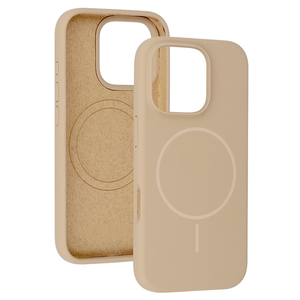 Zadní kryt Magsafe Slim Silicone pro iPhone 16 Pro Max brown - náhled 3