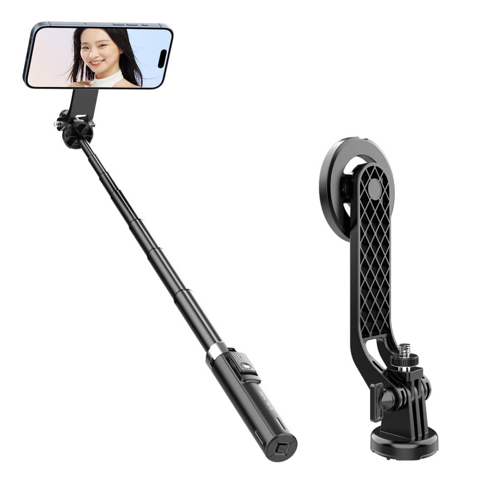 Selfie tyč tripod Blavec P06 Aluminium Fusion Magsafe 1,34 m (SSFP06-MTRHB134) černá - náhled 4