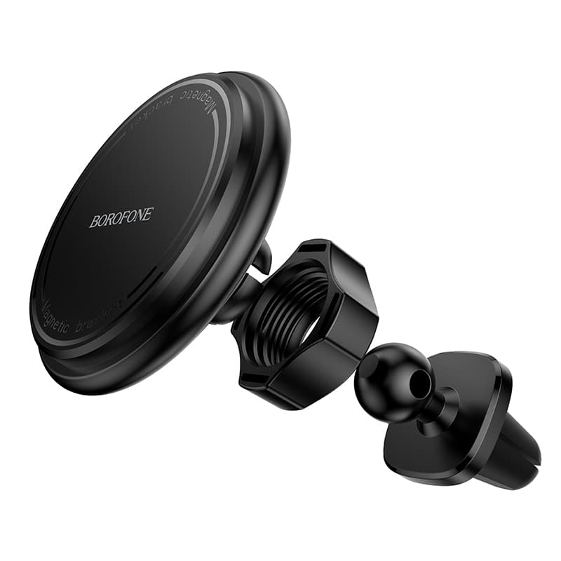 Magnetický držák do auta Borofone BH135 Parker na větrací mřížku černý - náhled 4