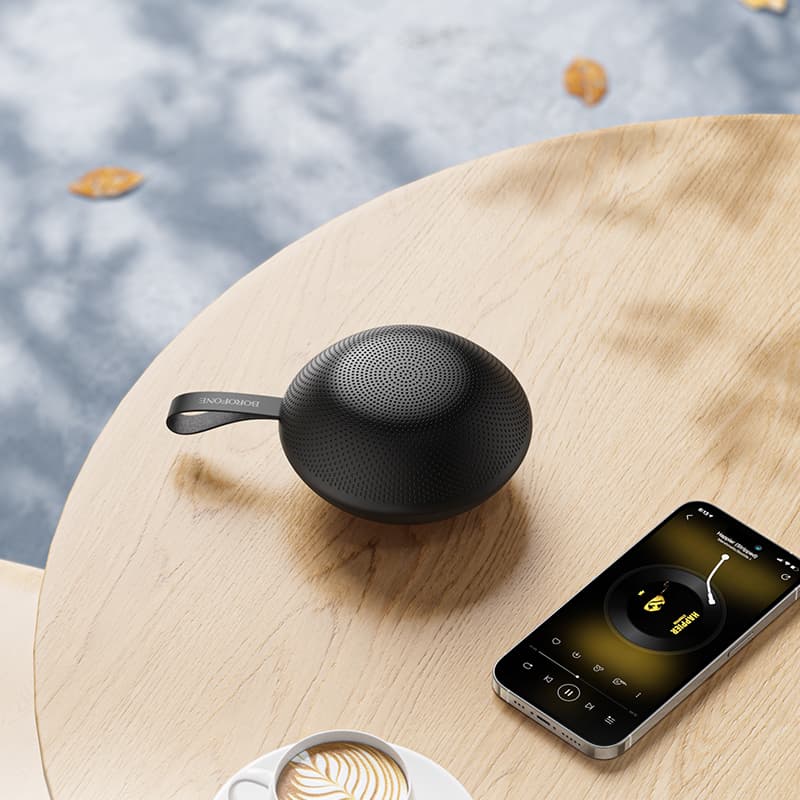 Reproduktor Borofone Portable Bluetooth BR48 Ufo černý - náhled 4