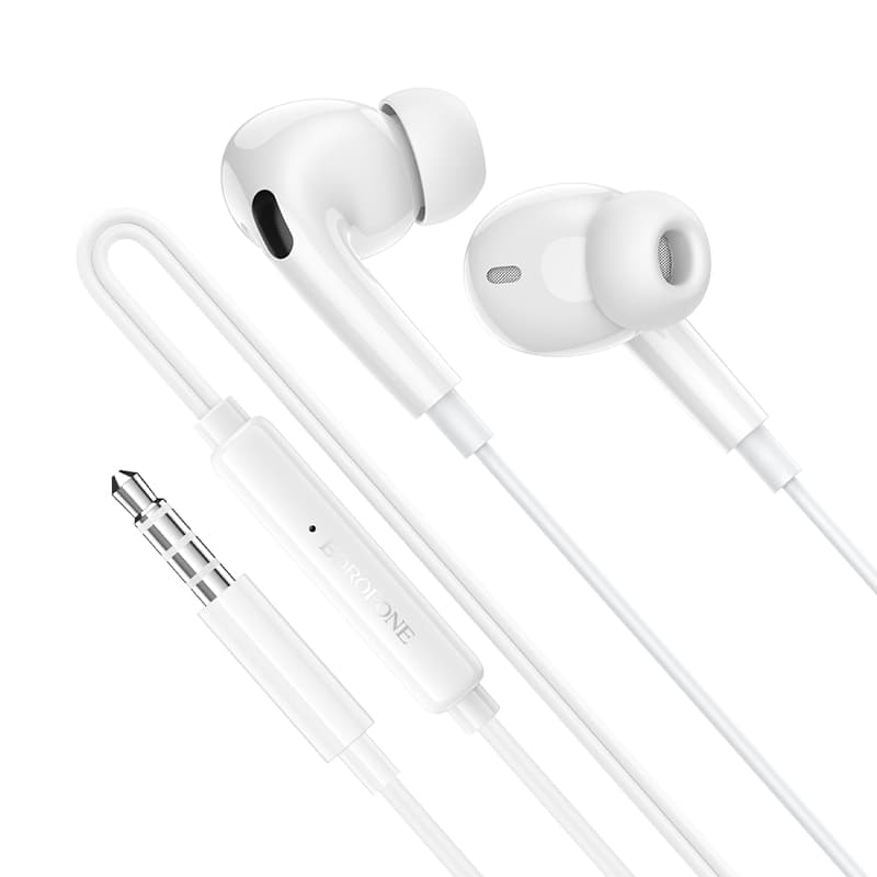 Sluchátka Borofone BM100 Pro Fuente s mikrofonem white - náhled 4