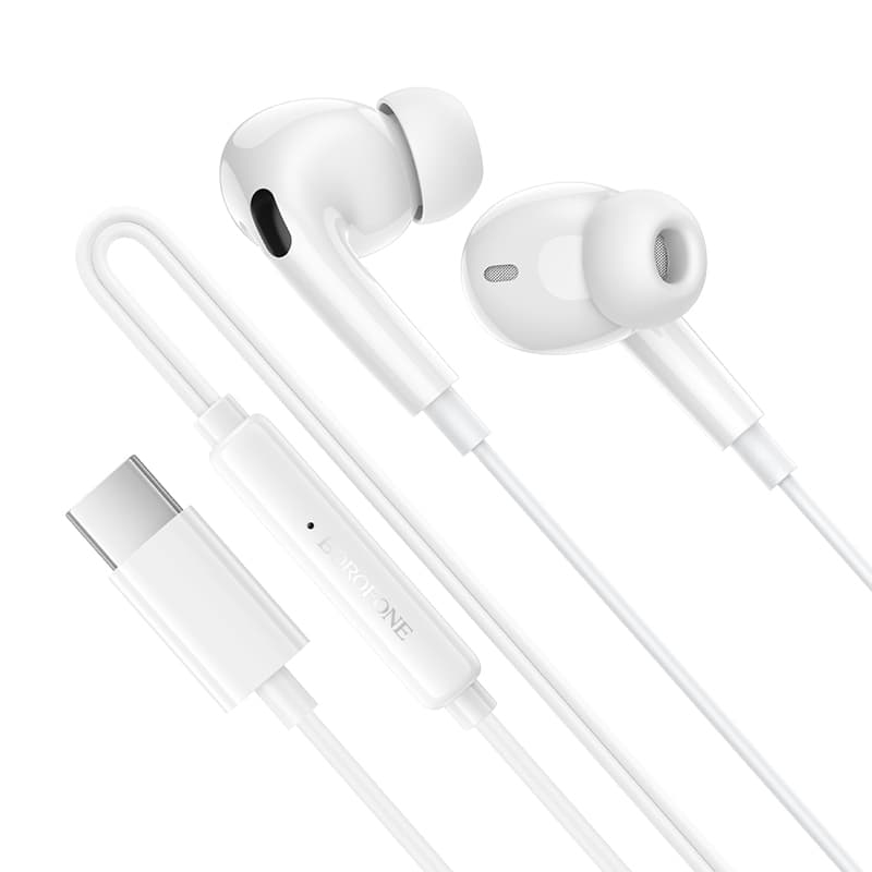 Borofone sluchátka BM100 Pro Fuente s mikrofonem Type C (DAC) bílá - náhled 4