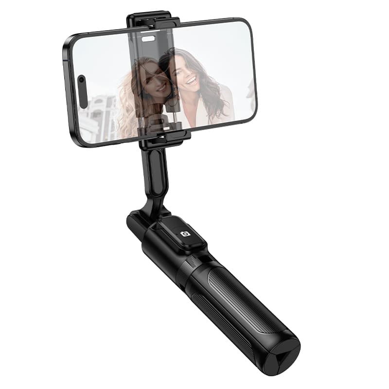Selfie tyč Borofone BY14 Graceful Bluetooth tripod s dálkovým ovládáním černá - náhled 4